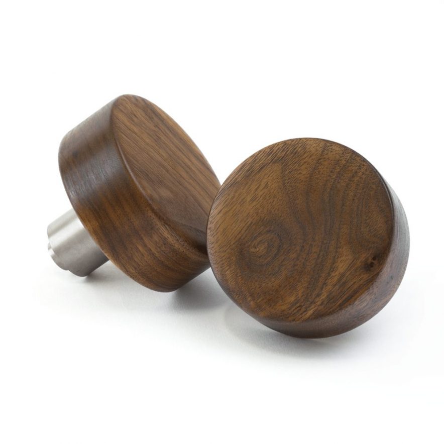 Modknobs Walnut Wood Door Knobs – Full Set - ModKnobs - Modern Door Knobs